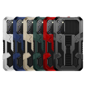 Funda de teléfono armadura a prueba de golpes con soporte incorporado para <span class=keywords><strong>Samsung</strong></span> Galaxy S20 <span class=keywords><strong>FE</strong></span>/A51/A71, funda protectora resistente multicolor - Product Image 2