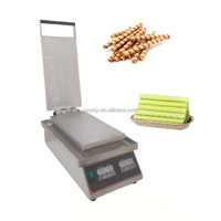 Machine électrique automatique de fabrication de rouleau d'oeuf de casse-croûte d'acier inoxydable/machine de biscuit de rouleau d'oeuf machines croustillantes de fabricant de rouleau d'oeuf