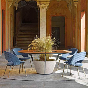 Chaise de salle à manger de luxe en velours, confortable et moderne, pour la salle à manger, modèle DC-KYLO-01 – Vente chaude directe usine - Product Image 2