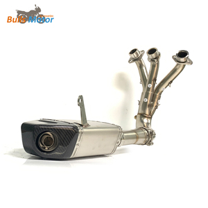 Système d'Échappement Complet Moto pour Yamaha <span class=keywords><strong>MT09</strong></span> FZ09 2021 + <span class=keywords><strong>Silencieux</strong></span> d'Échappement - Product Image 2