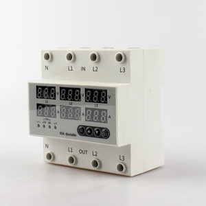 อุปกรณ์ป้องกันแรงดันไฟฟ้าแบบราง Din รุ่น AVP-63 สามเฟส พร้อมระบบตรวจสอบแรงดันเกินและต่ำกว่าปกติ ปรับค่าควบคุมแรงดันไฟฟ้าได้ - Product Image 4