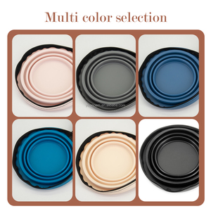 Mangkuk Hewan Peliharaan Portabel Berkualitas Tinggi Baru Mangkuk Silikon Lipat Untuk Kucing Anjing - Product Image 6