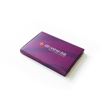 Caja de Cartón Plegable con Logotipo Personalizado al por Mayor, Caja de Cartón Rígido para Envíos de Accesorios Electrónicos