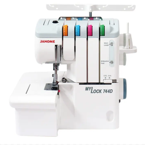 Janome My Lock 744D Overlocker Brand New 3 & 4 Thread Free Arm Ser ger machine - Product Image 6