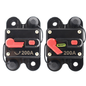 태양계 용 50A-300A 수동 리셋 회로 차단기 자동차 및 보트 높은 속보 내구성 및 다목적 - Product Image 1