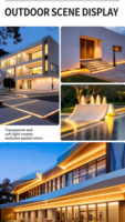 Bande lumineuse LED 24V avec adhésif, 120 LED/m, pour salon, plafond, armoire, fond de télévision, mur