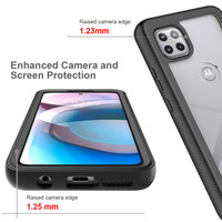 Coque 360° pour iPhone 17 16 15 Pro Max 15 14 13 avec cadre avant renforcé