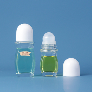 Bán Buôn OEM 20Ml 30Ml Biểu Tượng Tùy Chỉnh Rỗng Vòng Cao Frosted Nhựa Sang Trọng Nước Hoa Mắt Dầu Cuộn Trên Chai Với Con Lăn Bóng - Product Image 5