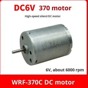 มอเตอร์ DC 370 6V/12V/9V มอเตอร์เงียบ รุ่น 500 จากต่างประเทศ สำหรับรถของเล่นและเรือจำลอง - Product Image 3