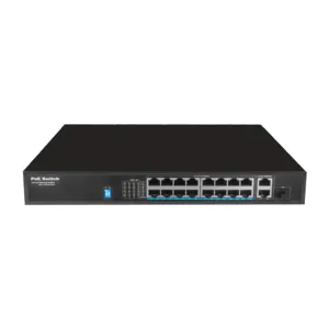 PoE Port Ethernet Switch 19 port 10/100/1000M Gigabit switches PoE Switch