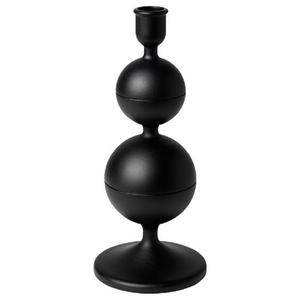 Nouveau bougeoir pot de bougie rond en métal noir pour la décoration de la maison bougeoirs de style nordique - Product Image 4