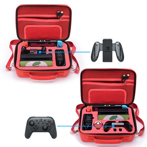 Estuche grande de <span class=keywords><strong>Mario</strong></span> aplicable, bolsa de almacenamiento para Nintendo <span class=keywords><strong>switch</strong></span>, consola de <span class=keywords><strong>juegos</strong></span> NS, juego completo de accesorios, cubierta de carcasa dura, accesorio de juego - Product Image 3