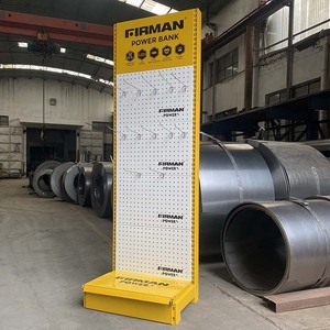 Nhà máy tùy chỉnh kích thước màu vàng triển lãm kệ trưng bày cho các cửa hàng phần cứng cửa hàng treo <span class=keywords><strong>Pegboard</strong></span> Kim Loại Rack hiển thị - Product Image 4