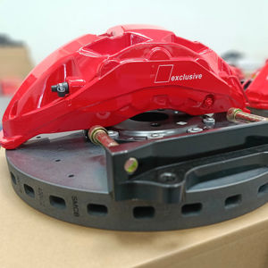 Discos de Freno de Cerámica para RS6/C8 para M3/M4 Audi SQ7-OE 440/410 Juego de Campanas de Caliper de 10+4 Pistones - Product Image 1