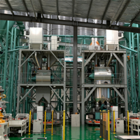 Centrale de malaxage de mortier sec Corey pour enduit mural, sable et ciment, 10-15T/H, machine automatique de dosage, mélange et conditionnement, haute précision, faible coût