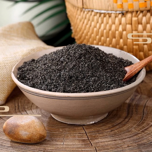 Poudre d'extrait de sésame noir en vrac grillé sans sucre naturel pur - Product Image 4