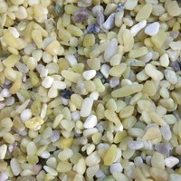 Цена на черный нефритовый камень/цена на гальку из речного камня/полированные садовые камни черного цвета