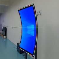 Mircale 43 pouces incurvé USB DVI Interface écran tactile moniteur usine en gros personnalisable compétence jeu Machine nouveau à vendre