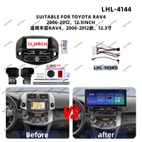 Cadre autoradio 2 DIN pour Toyota RAV4 2006-2012 – Panneau stéréo et kit de tableau de bord pour autoradio Android – Vente directe usine