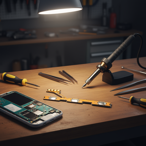 Cavo flessibile per pulsanti di accensione e volume per Xiaomi Redmi 10A - Product Image 2