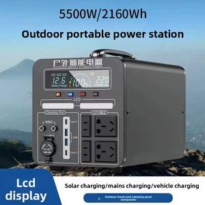 220V điện xách tay công suất lớn <span class=keywords><strong>Lithium</strong></span> <span class=keywords><strong>Ion</strong></span> nhảy khởi động ngoài trời điện thoại di động cung cấp MPPT tinh khiết Sine Wave cho cắm trại đường - Product Image 5