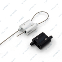 Kit de suspension de fil d'acier suspendu prix usine pince de câble de suspension pour lampe