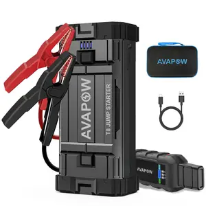 T8 MAX Portable Power Jump Starter A68 Fast Shipping Best Seller Trending Automotive Tools Very Fast To Start Within One Second