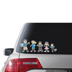 Stiker Mobil PVC Kustom Penjualan Populer dengan Film Transfer - Product Image 3
