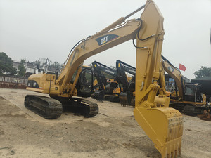 Excavadora de ruedas Caterpillar CAT320C/CL 320D/B usada original de Japón, 20 toneladas, motor de alta eficiencia de 99.9kW, cucharón de 1.15m, bomba en stock. - Product Image 5