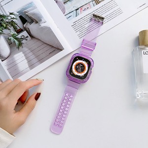 สายนาฬิกาแอปเปิ้ล10 42มม. 46มม. 42/44/45/มม. 38/40/41มม. สายรัดข้อมือซิลิโคนสำหรับ iWatch Series 10 9 8 7 6 5 4 3 2 - Product Image 6