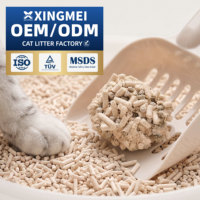 Lettiera per Gatti in Tofu PeaFiber Pro 99,9% Senza Polvere - Lavabile, Agglomerante Rapido, Basso Dispersione, Fornitura Diretta dalla Fabbrica, Eco-Sostenibile