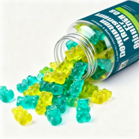 Gummies à haute absorption de vitamine D3 en forme de citrate chélaté, formule douce avec calcium, magnésium et zinc