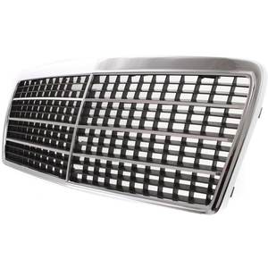 BBmart กระจังกันชนรถยนต์ออโต้, ตะแกรงกันชน2108800483สำหรับ Mercedes-Benz E220 E200 <span class=keywords><strong>E230</strong></span> E320 E430 S210 <span class=keywords><strong>W210</strong></span> - Product Image 1