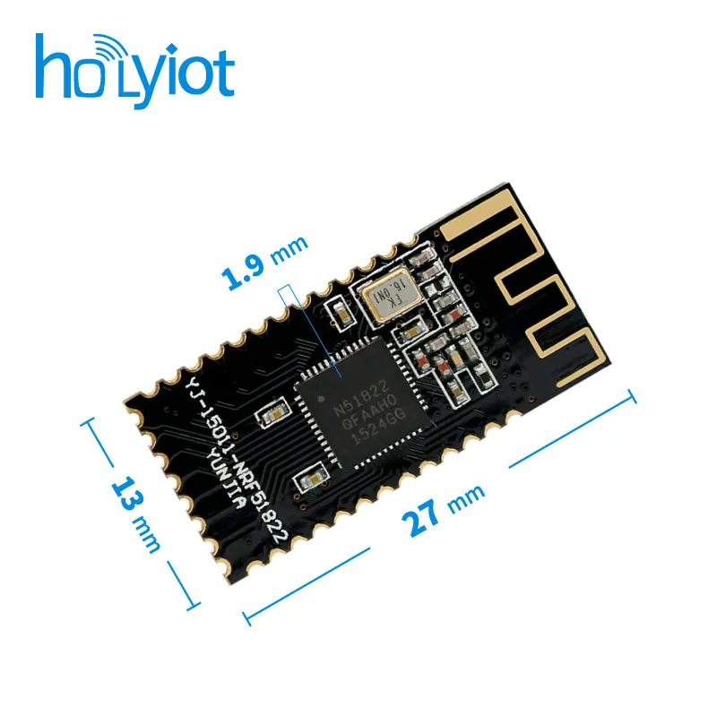 הוליאווט nrf51822 מודול מודול iot פתרונות בל מודול 5.0 bluetooth משדר ומודול מקלט