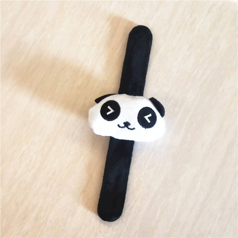 Tschick Panda Headband Headwear Hair Clip Cute Pins Brooch Headdress Lovely Girls Stuffed Animal Soft Plush Decoration Hairband