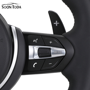 Volante Deportivo de Fibra de Carbono Forjado SOON TODA para <span class=keywords><strong>BMW</strong></span> G20 <span class=keywords><strong>320d</strong></span> F30, F30 F80, Volante de Cuero <span class=keywords><strong>M</strong></span> Performance - Product Image 3