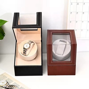 Étui de rangement pour remontoirs de montres électriques automatiques en cuir PU, anti-poussière, écologique, à <span class=keywords><strong>prix</strong></span> abordable – Vente chaude - Product Image 5