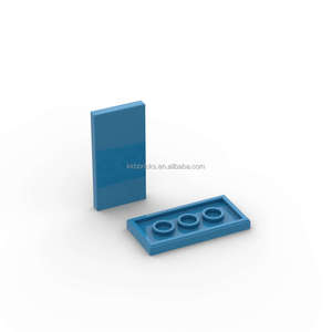 No. 87079 Tile 2x4 Juguete educativo creativo para niños Azulejo liso bloques de construcción pieza de azulejo Ladrillos de construcción clásicos Ladrillo - Product Image 2