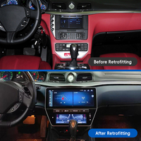 Actualización de Pantalla de Control Central para Automóviles 2020-2025, Mejora Interior Compatible con Maserati Gran Turismo