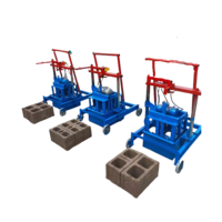 Afrique du Sud Les petites entreprises utilisent la machine de fabrication de briques Prix de la machine de fabrication de blocs à emboîtement manuel électrique