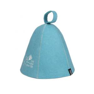 Sombrero de sauna de fieltro más vendido 100% sombrero de sauna con logotipo personalizado de lana - Product Image 1