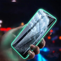 Protection d'écran en verre trempé lumineux, lumière nocturne, dureté 9H, épaisseur 0,33 mm, anti-reflets, haute transparence pour 13 Pro