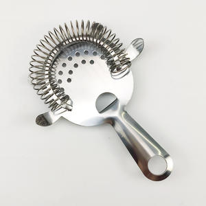 Colador de cócteles de acero inoxidable XR6014, herramienta de barra duradera de color plateado para mixología - Product Image 1
