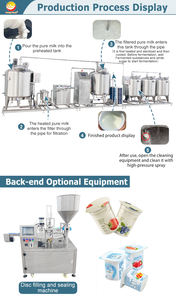 Línea de Producción Industrial Totalmente Automática para Yogur Griego Máquina para Elaborar Lácteos y Yogur - Product Image 4