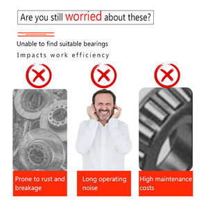 หมายเลขชิ้นส่วนตลับลูกปืน: 3200S ความเร็วสูงและแรงเสียดทานต่ำ 32022 32024 32026 32028 32030 32034 32038 32042 32046 สำหรับกระปุกเกียร์ - Product Image 2