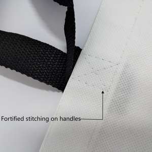 Diseño de comprador personalizado de alta calidad Impreso Eco Friendly Reutilizable Impermeable Compras Tote Laminado PP Bolsas no tejidas - Product Image 3