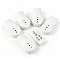 Prise de courant électrique sans fil avec télécommande pour lampe