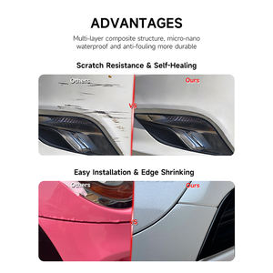 Factory Price Dry-applied <strong>Rosemary</strong> Purple Temperature Resistance Gloss Car Vinyl Wrap Paint Protection Film - Product Image 4