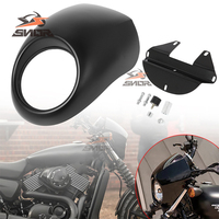 Accessoires de moto SNOR adaptés au carénage de couvercle de phare modifié de moto Harley 883 XL1200