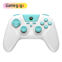 Manette de jeu sans fil G3 pour PC, PS4, NS, Android, iOS – Manette multiplateforme Bluetooth avec chargement Type-C, batterie 400 mAh et gâchettes à effet Hall